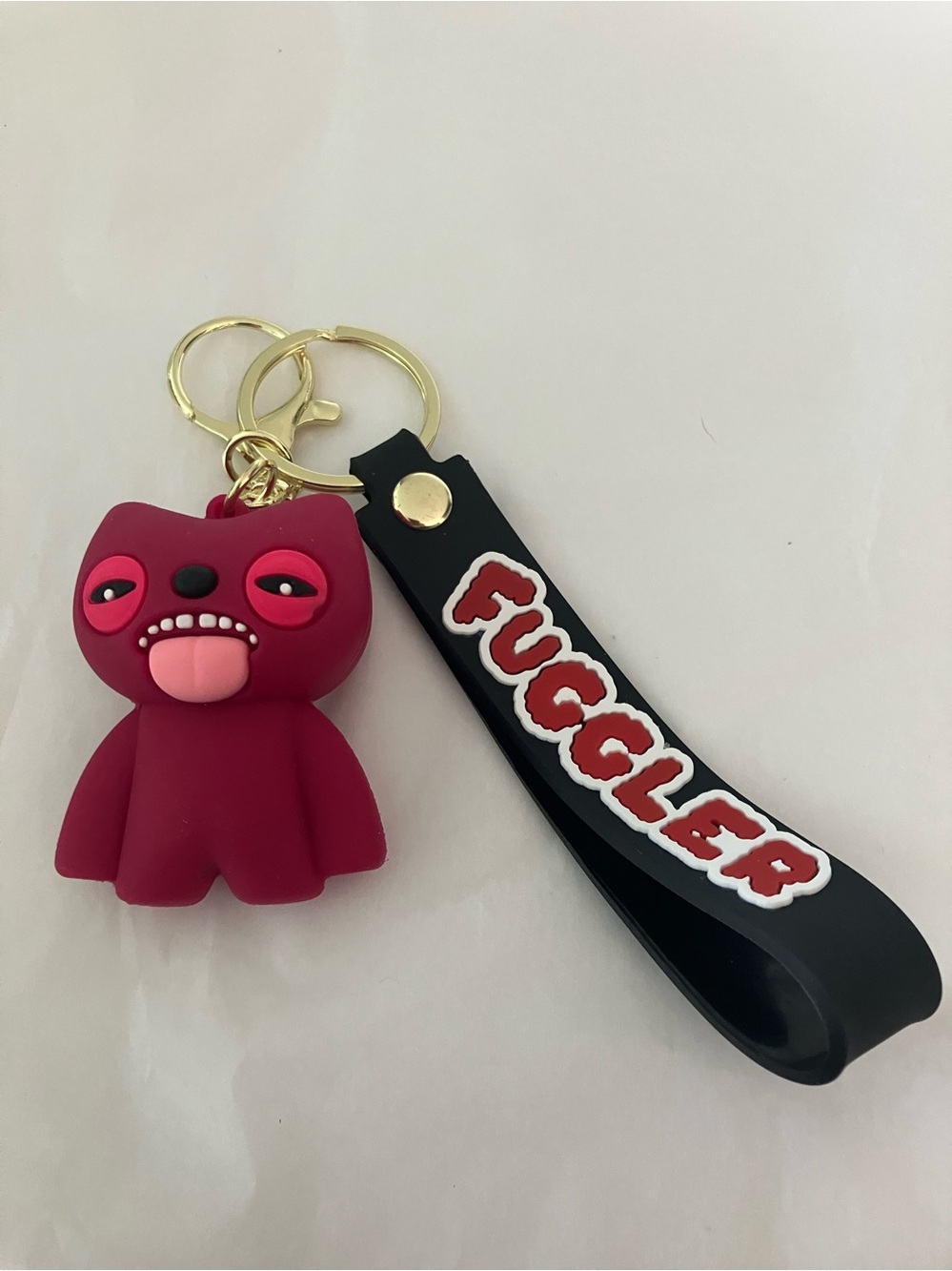 Fuggler key chains or charms bag Silicone Monster Bag Charm